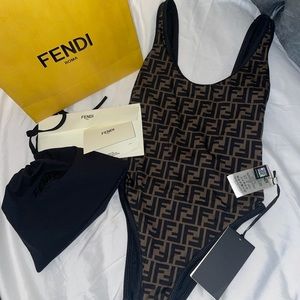 FENDI LYCRA SWIMSUIT- One piece